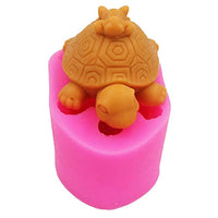 longzang Tortugas de mar molde s269 Craft Art silicona jabón molde Craft Moldes Bricolaje hecho a mano jabón moldes - Arteztik
