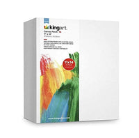 KingArt 828-14 - Paneles de lona para estudio (11.0 x 14.0 in, 14 unidades) - Arteztik
