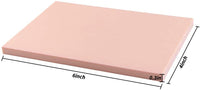 Oopsu - Lote de 6 bloques de goma para sellos de goma, color rosa pálido, para sellos, manualidades y proyectos de manualidades - Arteztik
