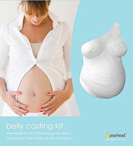 Pearhead Kit de moldeo de vientre, fundición de embarazo, regalo de mamá esperando, blanco - Arteztik