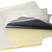 GSHLLO - 10 plantillas de papel de transferencia de tatuajes de 4 capas, papel de calco, accesorios para suministros de tatuajes - Arteztik
