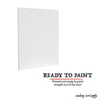 Academy Art Supply lona paneles Value Multi Pack 5 x 7, 8 x 10, 9 x 12, 11 x 14 Conjunto de 28 - Arteztik
