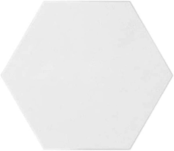 Lienzo hexagonal de calidad sin ácidos, lienzo estirado para artistas, tablas estiradas profesionales para pintura acrílica al óleo (15.7 in) - Arteztik