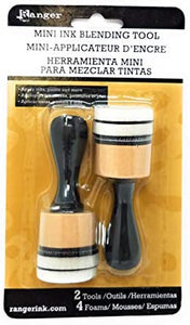 Mini herramienta de mezcla de tinta-1 redonda (mini herramienta de mezcla de tinta con espumas de repuesto) - Arteztik