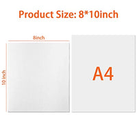Lona para pintura, paquete de 12 unidades, lienzos para artistas de 7.9 x 9.8 in para pintura, perfecto para pintura al óleo y acrílica, panel de lienzo para pintura - Arteztik