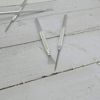4 agujas de arcilla, herramienta de textura de alambre de plumas y arcilla de cerámica para esculpir arcilla y cerámica - Arteztik