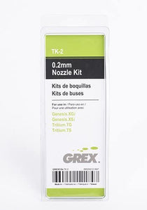 GREX TK-2 Tritio 0,2 mm de la boquilla Kit - Arteztik