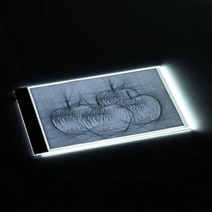 A4 ultrafina caja de luz LED Tracer, lyonge alimentado por USB portátil no regulable Brillo LED luz de Artcraft Tracing Pad Caja de luz para artistas dibujo animación diseñar estarcir - Arteztik