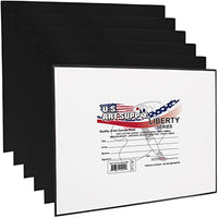 US Art Supply paneles de lienzo libres de ácido de calidad de artista profesional de 11 x 14 pulgadas, paquete de 12 (1 caja completa de 12 lienzos individuales) - Arteztik

