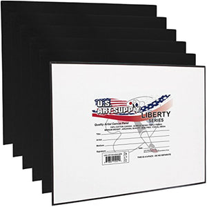 US Art Supply paneles de lienzo libres de ácido de calidad de artista profesional de 11 x 14 pulgadas, paquete de 12 (1 caja completa de 12 lienzos individuales) - Arteztik