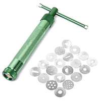 VORCOOL - Herramienta para pistola de arcilla con 20 discos (verde) - Arteztik