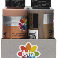 Delta Ceramcoat - Kit de pintura brillante en la oscuridad - Arteztik
