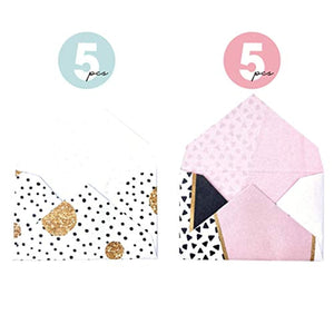 Besecraft - Lote de 10 pegatinas dimensionales hechas a mano, pegatinas de pop-up, 2 diseños surtidos para hacer tarjetas y álbumes de recortes, pegatinas para álbumes de recortes, decoración, cumpleaños, Design B - Arteztik