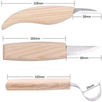 Juego de herramientas de tallado de madera/juego de cuchillos de gancho de tallado de madera para principiantes kit de bricolaje - Arteztik