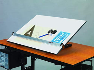 PEB tablero de dibujo de ángulo ajustable paralelo,, Metal, Birch - Arteztik