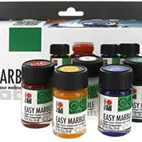 Marabu Easy Marble MBU66053 - Juego de pintura para principiantes - Arteztik