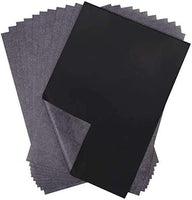 Selizo 100 hojas de papel de calco de transferencia de carbono negro para madera, papel, lienzo y otras superficies de arte (9.0 x 13.0 in) - Arteztik
