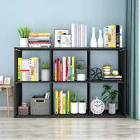 Suoernuo - Estantería de almacenamiento para libros, 6 cubos, almacenamiento en armario, estante para salón, dormitorio, oficina, estanterías para libros, ropa, juguetes, zapatos, artes - Arteztik
