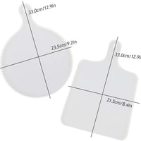 2 piezas de silicona de gran bandeja de resina para resina epoxi de fundición de resina para servir bandeja de posavasos con mango DIY pintura arte manualidades decoración del hogar regalo ideal - Arteztik