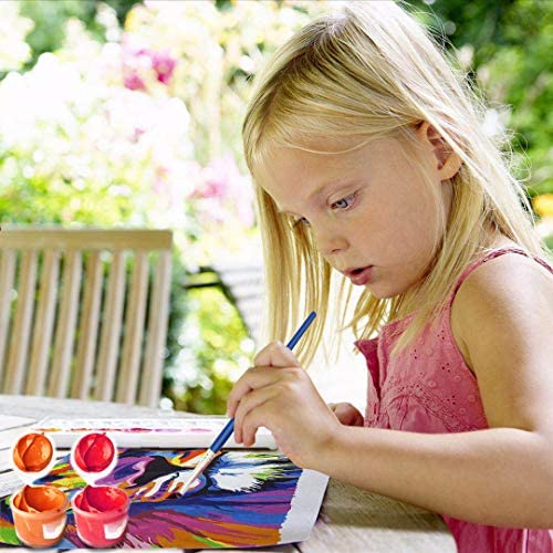 Elftoyer Pintura por números para niños y adultos y principiantes, kit