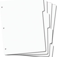 Sello de hule de almacenamiento con pestañas paneles 4/Pkg 8.5"x11" - - Arteztik