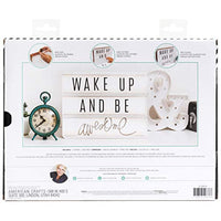 American Crafts Heidi Swapp caja de luz blanca de 13 pulgadas x 10 pulgadas - Arteztik
