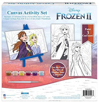 Disney Frozen - Juego de 2 pinturas para niños con 3 lienzos - Arteztik
