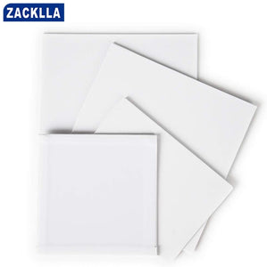 Zacklla Painting Canvas Panels Multi Pack, 5x7", 6x6", 8x8", 8x10" Set de 48, Canvas Boards for Painting - Arteztik