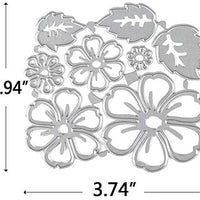 Plantillas de corte de metal para plantillas de troquelado, herramienta de grabación en relieve para álbumes de papel, tarjetas, álbumes de recortes, manualidades, troqueles grabados (estrellas) - Arteztik