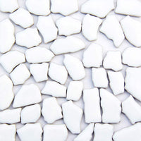 7.05 oz de mosaico de cristal de colores mezclados, forma irregular, mosaico de cerámica de 0,6 x 1,2 pulgadas para manualidades, bricolaje, niños, rompecabezas, materiales hechos a mano, decoración del hogar, mezcla de color completo - Arteztik