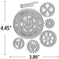 Plantillas de corte de metal para plantillas de troquelado, herramienta de grabación en relieve para álbumes de papel, tarjetas, álbumes de recortes, manualidades, troqueles grabados (estrellas) - Arteztik