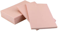Oopsu - Lote de 6 bloques de goma para sellos de goma, color rosa pálido, para sellos, manualidades y proyectos de manualidades - Arteztik
