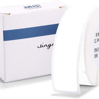 Label Maker Tape NIIMBOT D11 0.55 "1.18" papel de impresión de etiquetas adaptado estándar laminada oficina etiquetado reemplazo para máquina de etiquetas portátil D11 impermeable a prueba de desgarros 1 rollo 210 piezas (transparente) - Arteztik