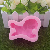Moldes de silicona 3D para jabón de perro, moldes para velas de chocolate, pasteles, fondant, pasteles, perros, moldes - Arteztik