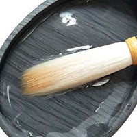 easyou HU cepillo para polvo para Freestyle Pintura y corriendo Cursive Guión de caligrafía china Sumi Wolf/Weasel +, de pelo de cabra de dibujo (Jianhao) - Arteztik