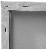 Juego de 6 lienzos en blanco con doble imprimación preestirados para pintura acrílica al óleo - Arteztik
