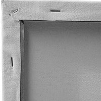 Juego de 6 lienzos en blanco con doble imprimación preestirados para pintura acrílica al óleo - Arteztik