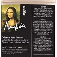Mona Lisa diluyente de pintura inodoro de 32 onzas - Arteztik