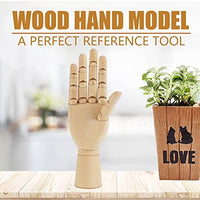 HEEPDD maniquí de mano de madera, articulado, articulado, articulado, flexible, para dibujar en casa, oficina, escritorio, niños, juguetes, regalo - Arteztik
