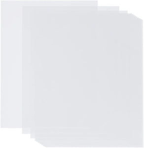 Paquete de 100 hojas de papel vitela - Papel blanco traslúcido para dibujar y calcar - 8 1/2 x 11 pulgadas - Papel tradicional para dibujar cómics y animaciones - Arteztik