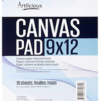 artlicious – Lienzo decorativo Pads, 9" x 12" - Arteztik
