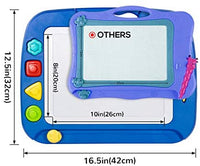 Pizarra colorida borrable magnética para bebés/niños, desarrollo de habilidades, tablero de dibujo, por Tonor - Arteztik
