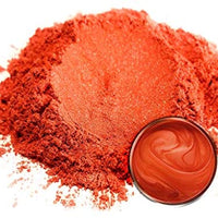 Eye Candy Mica Pigmento en polvo "Shibuya Orange" (1.76 oz) multiusos DIY Artes y Artesanías Aditivo | carpintería, epoxi, resina, bombas de baño naturales, pintura, jabón, esmalte de uñas, bálsamo labial (Shibuya Orange, 50 G) - Arteztik
