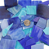 Lanyani - Juego de láminas de cristal para manualidades (35oz), varios colores y texturas - Arteztik