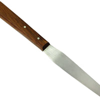 HTS Mango de madera acero inoxidable paleta cuchillo - Arteztik