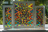 Lanyani 1050 piezas de azulejos de mosaico de vidrio de formas mixtas para manualidades, piezas de vidrieras coloridas para proyectos de mosaico - Arteztik
