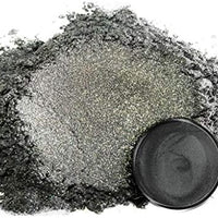 Pigmento en polvo de Mica Tanto Grey (1.76 oz), multiusos, para manualidades, artes y manualidades, carpintería, epoxi, resina, bombas de baño naturales, pintura, jabón, esmalte de uñas, bálsamo de labios (gris oscuro, 1.76 oz). - Arteztik