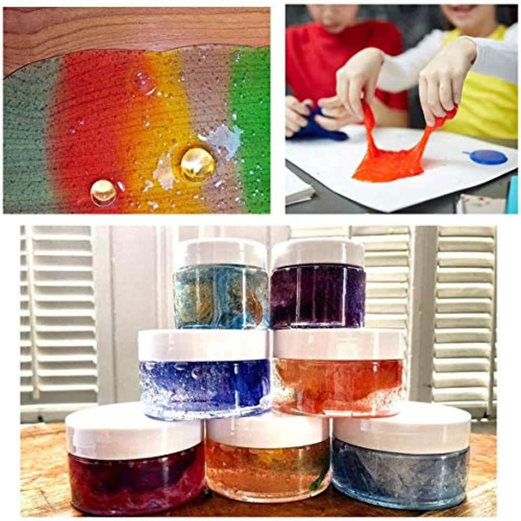 Slime Polvo, DIY Polvo de Mica, pigmentos de polvo natural, para pigmentos  adhesivos, tintes de bombas de baño, fabricación de jabón, maquillaje y