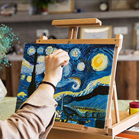 HappyHapi Paneles de lona de 18 unidades, 11 x 14 pulgadas en blanco para pintura, tableros de lona de calidad profesional sin ácidos, 100% algodón con núcleo de tablero reciclado - Arteztik
