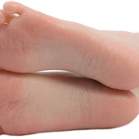 Maniquí de silicona con patas pequeñas, tamaño real para mujer, 1 par de calcetines de exhibición para zapatos de sandalia con forma de calcetín con clavos, estilo de vena platino, más realista - Arteztik